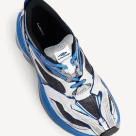 Jet-Sneakers voor heren in wit/blauw/zwart