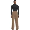 Katoen joggingbroek met geborduurd logo “Brown” 674594TMVF57761