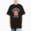 Katoen T-shirt met ‘Est. 1917’- en collegelogo-print “Zwart” 676589TLV898067