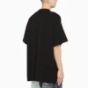 Katoen T-shirt met ‘Est. 1917’- en collegelogo-print “Zwart” 676589TLV898067