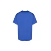 Katoen T-shirt met klein logo “Blue” 556150TBV438077