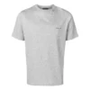Katoen T-shirt met klein logo “Grey” 556151TYK281300