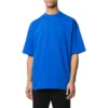 Katoen T-shirt met logo op de rug “Blue” 570805THV808077