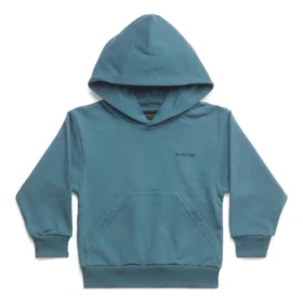 Katoenen Hoodie met logo-opdruk “Blue” 682019TOVK64005