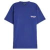 Katoenen jersey T-shirt met politiek logo BLGA-508203-TAV44-BL
