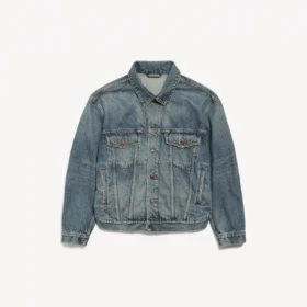 Kick-denimjas voor dames in vuil vintageblauw