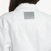 Klassiek boxy-jasje ‘Wings’ voor dames in wit
