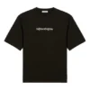 Klassiek logo, groot, korte mouwen, unisex, zwart 620941TIV501070