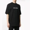 Klassiek logo, groot, korte mouwen, unisex, zwart 620941TIV501070