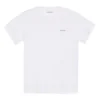 Klein alfabetlogo, losvallend, korte mouwen, wit 556104TYK289000