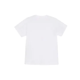 Klein alfabetlogo, losvallend, korte mouwen, wit 556104TYK289000