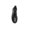 Kleine Martin Mid-laarzen met vetersluiting van rundleer “Zwart” 589338WA9601000