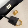Kleine Rodeo-handtas voor dames in beige/zwart