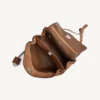 Kleine Rodeo-handtas voor dames in camel