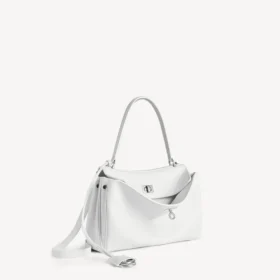 Kleine Rodeo-handtas voor dames in optisch wit