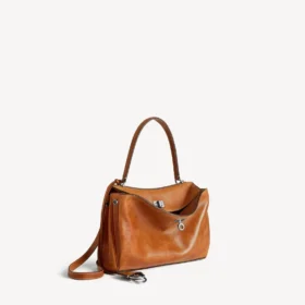 Kleine Rodeo-handtas voor dames in tan cowboy