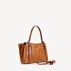 Kleine Rodeo-handtas voor dames in tan cowboy
