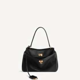 Kleine Rodeo-handtas voor dames in zwart