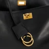 Kleine Rodeo-handtas voor dames in zwart