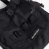 Kleine zwarte army-tas voor heren