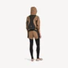 Kort model techwear-jas voor dames in camel