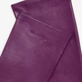 Lange dameshandschoenen in iris