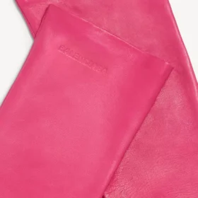 Lange dameshandschoenen in roze