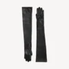 Lange handschoenen voor dames in zwart