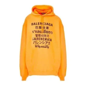 Languages Logo-hoodie “Orange Black” 641679TJVI67513