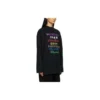 Languages Logo T-shirt met lange mouwen “Black Multicolor” 641667TJVI32771