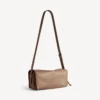 Le 7-schoudertas voor dames, medium, in de kleur biscuit