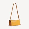 Le 7 schoudertas voor dames, medium, in de kleur curry