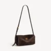 Le 7 schoudertas voor dames, medium, in moka