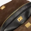 Le 7 schoudertas voor dames, medium, in zwart