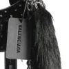 Le Cagole Collector XS-schoudertas met strass-steentjes “Zwart” 6713092AASO1000