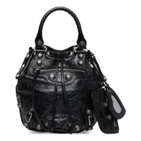 Le Cagole kleine bucketbag “Black” 7024321VG9Y1000