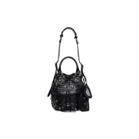 Le Cagole kleine bucketbag “Black” 7024321VG9Y1000