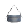Le Cagole kleine schoudertas Denim “Blue” 7716402109U4715