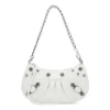 Le Cagole Le Cagole minitas met ketting “White” 6958141VG9Y9104
