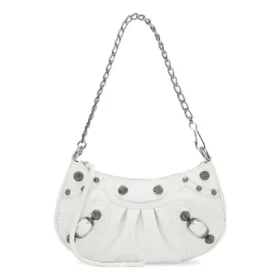 Le Cagole Le Cagole minitas met ketting “White” 6958141VG9Y9104