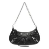 Le Cagole minitas met ketting “Zwart” 6958141VG9Y1000