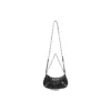 Le Cagole minitas met ketting “Zwart” 6958141VG9Y1000