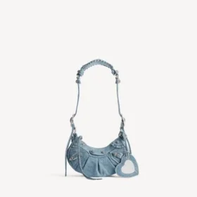 Le Cagole-schoudertas voor dames, XS, in blauw