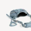 Le Cagole-schoudertas voor dames, XS, in blauw