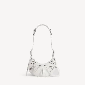 Le Cagole-schoudertas voor dames, XS, in wit