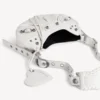 Le Cagole-schoudertas voor dames, XS, in wit
