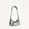 Le Cagole-schoudertas voor dames, XS, in zilver