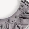 Le Cagole-schoudertas voor dames, XS, in zilver