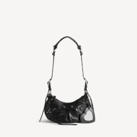 Le Cagole-schoudertas voor dames, XS, in zwart