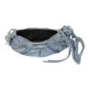 Le Cagole Xs Denim schoudertas “Blue” 6713092109U4715